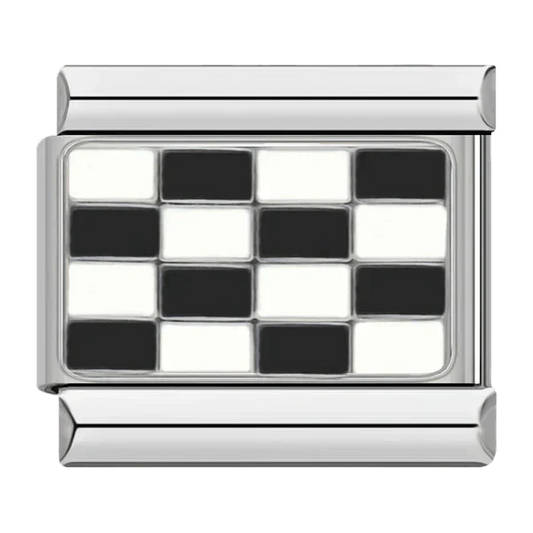 Drapeau à damier charm