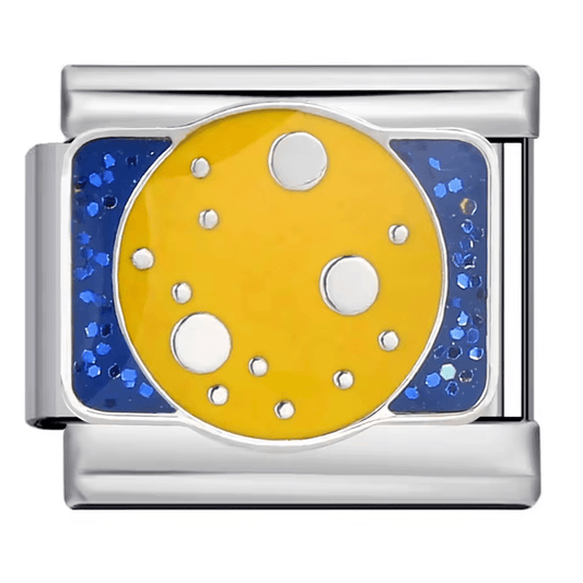 Planète jaune charm