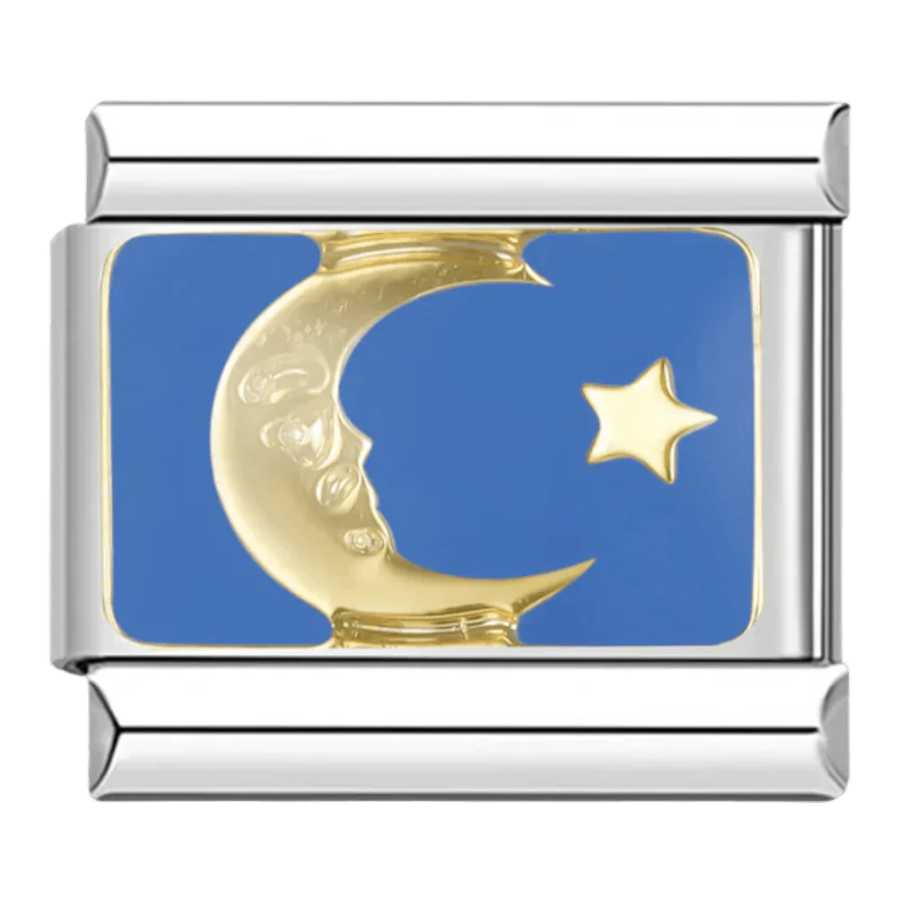 Lune et étoile charm